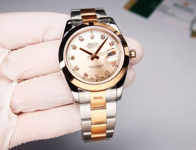 TW Factory ROLEX 8215 Automatic Movement Steel 41MM Rose Gold Watch